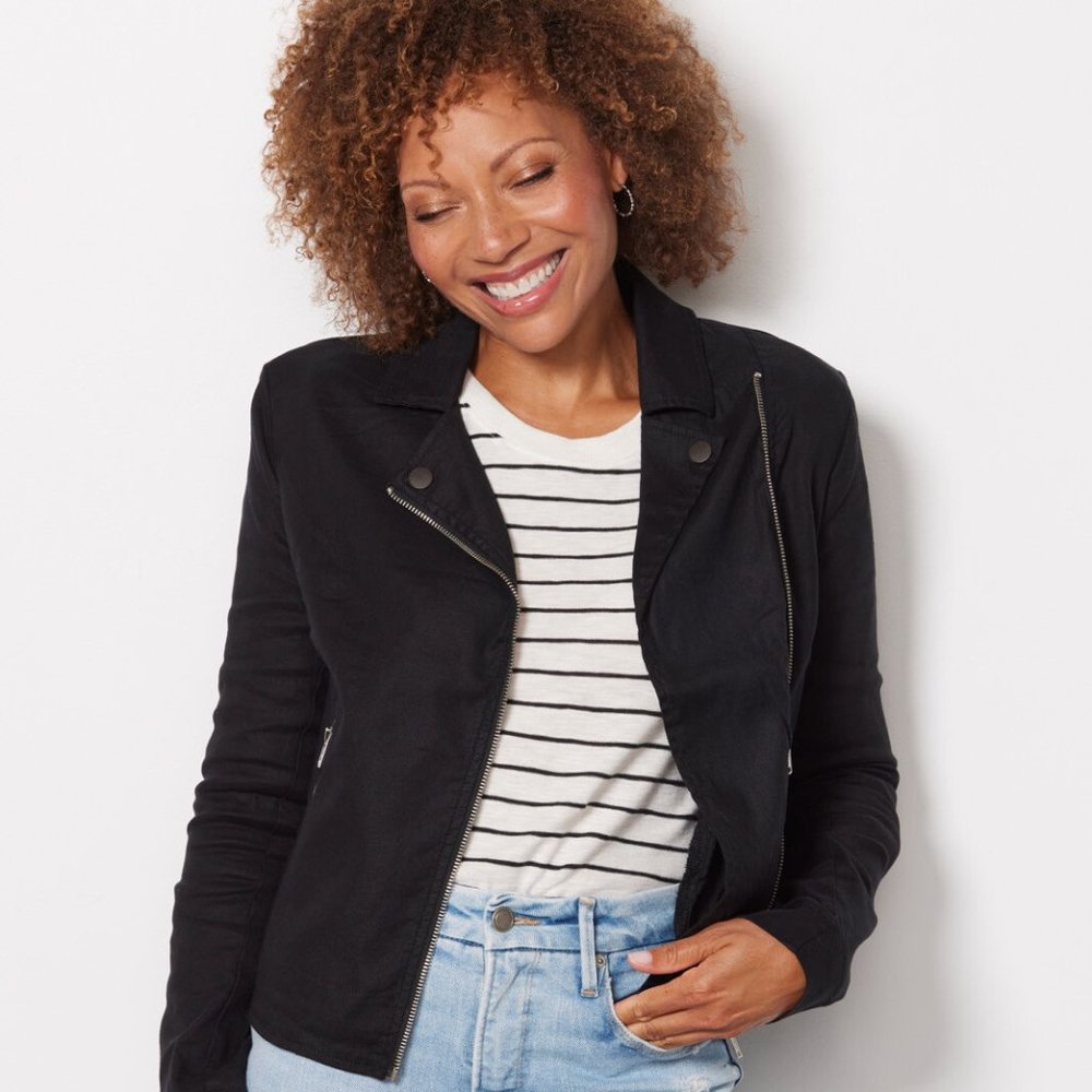 Jagger Moto Jacket  by Evereve